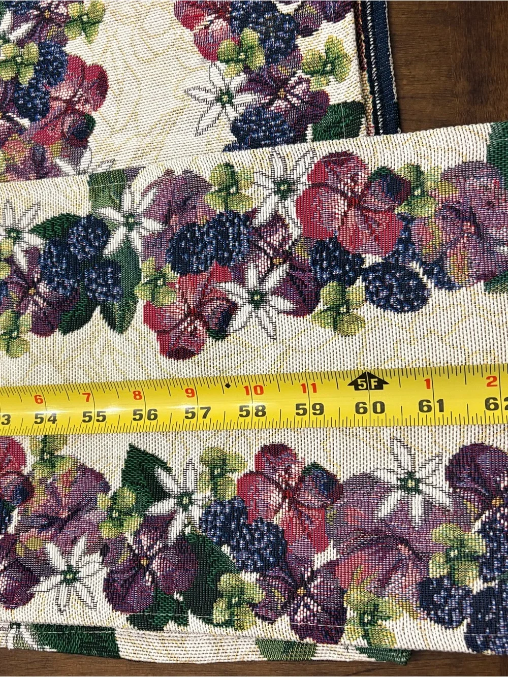 Sander Table and Home Floral Woven Runner